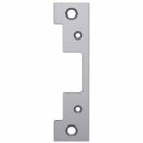HES 501 Square Corners and Flat Faceplate, 7/8" 1 1/4", for 5000/5200 Series Electric Strikes, Satin Stainless Steel