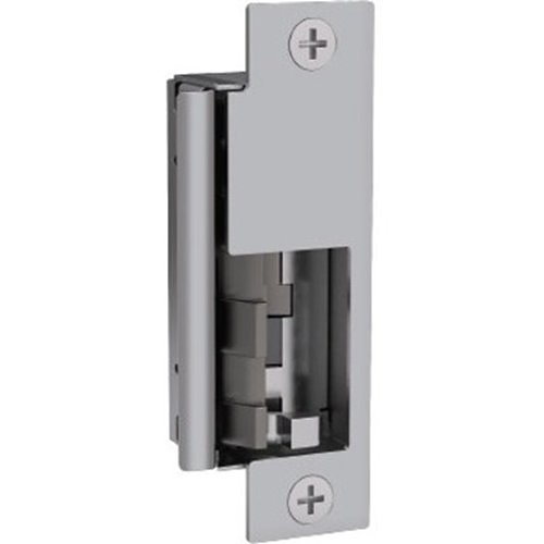 HES 8500-12/24D-605 8500 Series Fire-Rated, Concealed Electric Strike for Mortise Locksets, Bright Brass