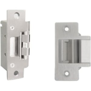 HES 10720401 8000-12/24D 8000 Series Electric Strike Body for Cylindrical Locksets, Satin Stainless Steel