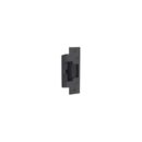 HES 801-BLK 8000 Series Electric Strike Faceplate for Cylindrical Locksets (Metal), 4-7/8"H x 1-1/4"W, Black