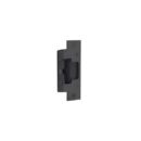 HES 801A-BLK 8000 Series Electric Strike Faceplate for Cylindrical Locksets (Aluminum), 4-7/8"H x 1-1/4"W, Black
