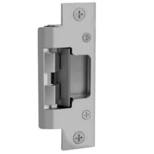 HES 801E-630 8300 Series Electric Strike Faceplate with 1-1/4" Extended Lip, 4-7/8"H x 1-1/4"W, Stain Stainless Steel