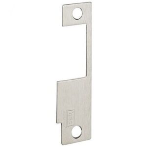 HES 852K-630 8500 Series Radius Corners and Flat Faceplate, 4 7/8" x 1 1/4", Satin Stainless Steel