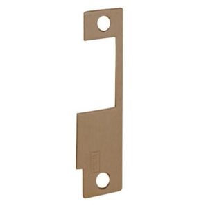 HES 851M-612 8500 Series Faceplate Kit for Mortise Locksets, 4-7/8"x1-1/4", Satin Bronze