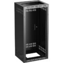 AtlasIED 124-18 Stand-Alone Floor Cabinet with Fixed Rails, 24 RU, Includes Rear Door, 18"