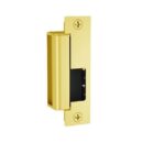 HES 1500-605-LM 1500 Series Universal Electric Strike, Lock Monitor, Bright Brass
