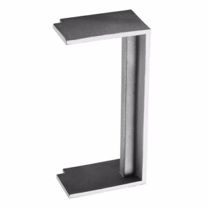 HES 1600-104-613E Lip Extension Trim Adapter for 1600 Series Electric Strikes, Dark Oxidized Satin Bronze Powder