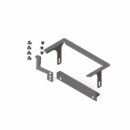 HES 1600-106-606 Adapter and Trim Enhancer Kit for 1600 Series Electric Strikes, Satin Brass