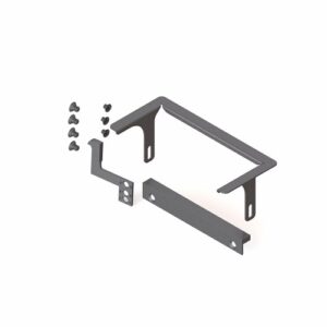 HES 1600-106-606 Adapter and Trim Enhancer Kit for 1600 Series Electric Strikes, Satin Brass
