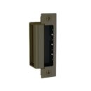 HES 1600-CLB-613E-DLM 1600 Series Complete Electric Strike for Latchbolt Locks with 1LB Faceplate Kit, Dual Lock Monitor, Dark Oxidized Satin Bronze Powder