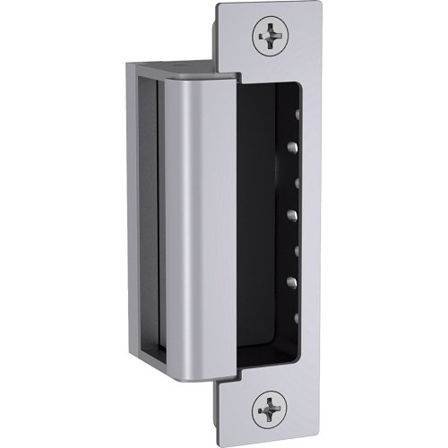 HES 1600-CLB-BSP 1600 Series Complete Electric Strike for Latchbolt Locks with 1LB Faceplate Kit, Black Suede Powder