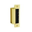 HES 1600-CS-605-LM 1600 Series Complete Electric Strike with 1LB and 1DB Faceplate Kits, Lock Monitor, Bright Brass