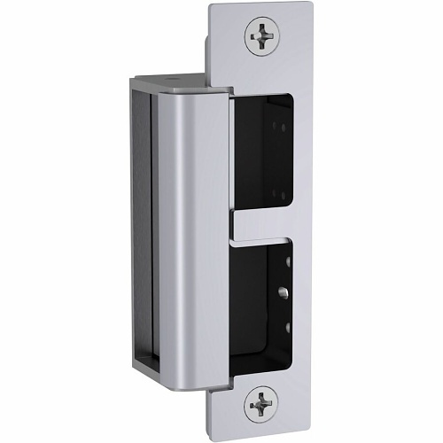 HES 1600-CS-613E-DLM 1600 Series Complete Electric Strike with 1LB and 1DB Faceplate Kits, Dual Lock Monitor, Dark Oxidized Satin Bronze Powder