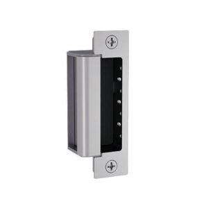 HES 1600-CS-630-LM 1600 Series Complete Electric Strike with 1LB and 1DB Faceplate Kits, Lock Monitor, Satin Stainless Steel
