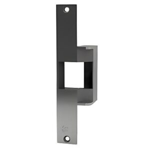 HES 18101402 Faceplate for 3/4" Keeper Standard, Satin Stainless Steel