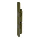 HES 18104005 Electric Strike, Dark Bronze, 12V DC with 1 3/4" Extended Lip