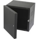AtlasIED 312-15 Wide Opening Stand-Alone Wall Cabinet with Adjustable Rails, 15" Center Section, 12 RU, 19"