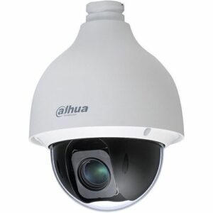 Dahua 50432GBNR 4MP Enhanced Starlight Network PTZ Camera, 4.8-154.0mm Focal Lens, White