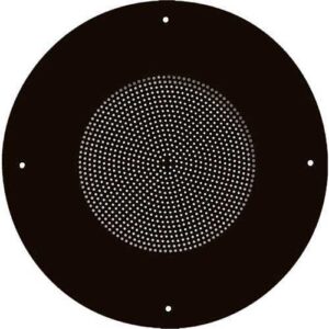 AtlasIED General Purpose Steel Baffle inch Black