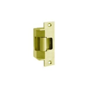 HES 7501-605-LBM 7501 Series Electric Strike with Latchbolt Monitoring, Clear Coated, Bright Brass
