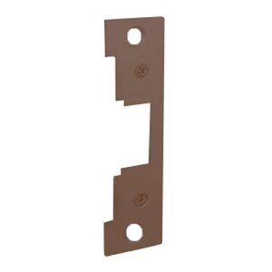 HES 789S-613E 7000 Series Faceplate with Keeper Pocket Adapter, 1/2" 1 3/4" 1/2", Dark Oxidized Satin Bronze