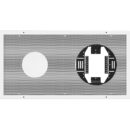 AtlasIED 840-812A Perforated Baffle for 8" Speaker and 12" Analog Clock