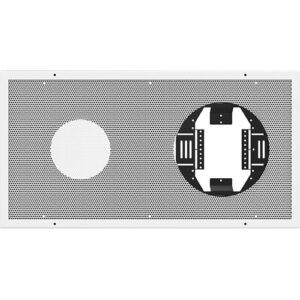 AtlasIED 840-812A Perforated Baffle for 8" Speaker and 12" Analog Clock