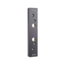 HES 9000-ASB-BSP 1/2" Aluminum Spacer Bracket, Black Suede Powder Coat