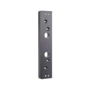 HES 9000-ASB-BSP 1/2" Aluminum Spacer Bracket, Black Suede Powder Coat