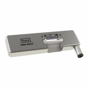 HES 9100L-630 9100 Series Left Hand Surface Mounted Electric Strike, Satin Stainless Steel