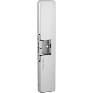 HES 9800-628E Surface Mounted Electric Strike, Satin Aluminum, Clear Anodized Powder Finish