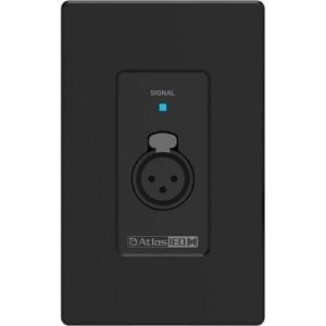 AtlasIED A-XLR-US-B Atmosphere Remote XLR Input, Black