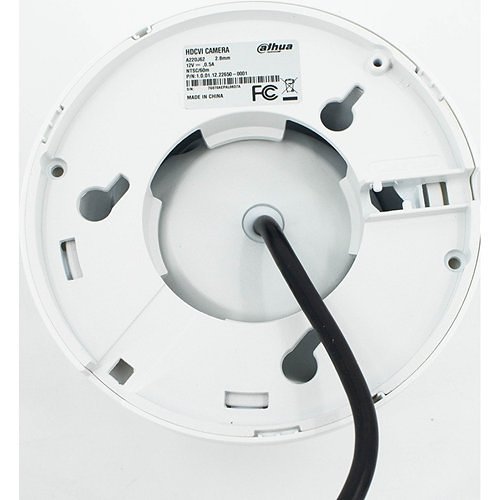 Dahua A22DJ62 Pro-Series Starlight+ 2MP HDCVI IR Turret Camera, 2.8mm Fixed Lens, White