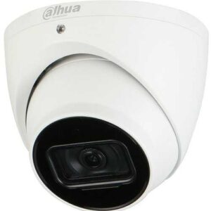 Dahua A52BJ62 Pro-Series Starlight 5MP IR HDCVI Turret Camera, 2.8mm Lens, White