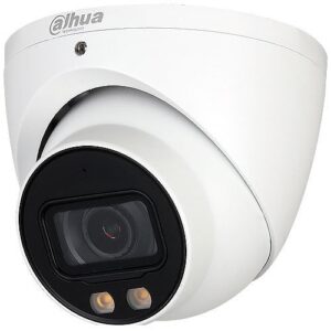 Dahua A52CJ62 Pro-Series 5MP Night Color 2.0 HDCVI Turret Camera, 2.8mm Fixed Lens, White