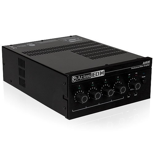 AtlasIED AA60G 4-Input, 60W Mixer Amplifier with Global Power Supply