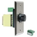 AtlasIED AT100 100W Single Gang Stainless-Steel 70.7V Commercial Attenuator