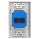 AtlasIED C-V-US Atmosphere Wall Plate Volume Controller, White