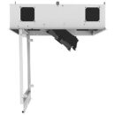 AtlasIED CR222-NR IED 2x2 Ceiling Mount Rack with 2RU, Standard width, AmbiTILT Shelf