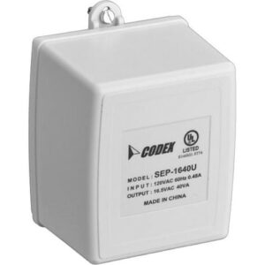 Bosch D1640 Transformer Plug-in, 16V AC, 40VA