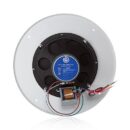 AtlasIED DD87W-HC 8" In-Ceiling Coaxial Speaker with 70.7V 8W Transformer, Baffle, and Hyfidrophobic Treatment Coating