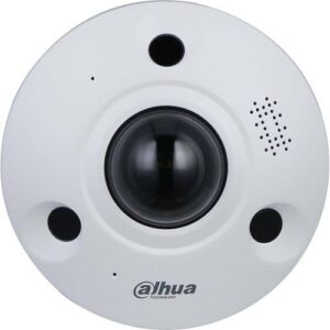 Dahua DH-IPC-EBW81242N-AS-S2 Ultra-Series 12MP Panoramic IR Fisheye Camera with Analytics+, 1.85mm Fixed Lens, White