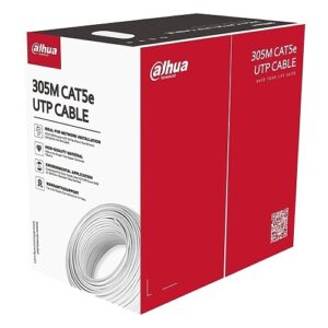 Dahua DH-PFM920I-5EU-ER CAT5e UTP CMR Network Cable, 305m, White