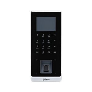 Dahua DHI-ASI2212H-W Waterproof Access Reader and Controller, Touch Keypad, Fingerprint and 2.4" LCD Display
