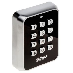 Dahua DHI-ASR1101M-V1 Vandal-Proof RFID Reader with LED Indicator, 13.56MHz(Mifare), All-Metal Buttons with Blue Backlight