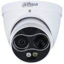 Dahua DHI-TPC-DF1241-B7F8-S2 Lite-Series Hybrid Thermal Turret IP Camera, 7mm Thermal Lens, 8mm Visible-Light Lens, White