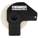 Brother DK1204 multi-Purpose Paper Labels for Label Makers, 0.66" x 2.14"