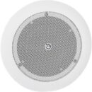 AtlasIED DLS4 4" In-Ceiling Full Range Speaker with 8W 70V, 100V Transformer and Press Fit Grill