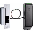 HES ES100-15LMH-IPS-630 Wireless Electric Reader and Strike with Aperio Technology, Complete Pac for Latch Bolts with Monitoring and Hub, RFID, Satin Stainless Steel