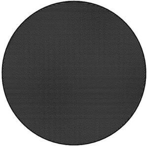 AtlasIED FAP63T-BEGR 6.5" Coaxial In-Ceiling Speaker with 32W 70V, 100V Transformer, Ported Enclosure, Safety First Mounting System and Round Black Edgeless Grill